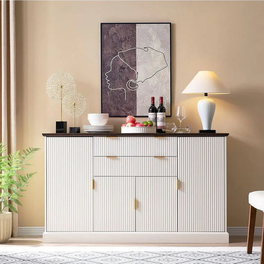 Rustic Wooden Coffee Bar