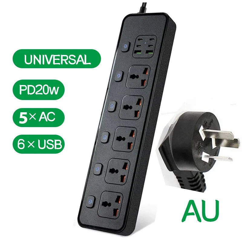 Universal Travel Power Strip