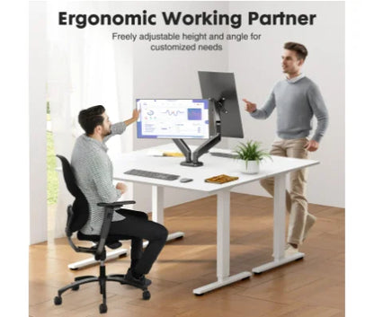 Gas Spring Dual Monitor Arm