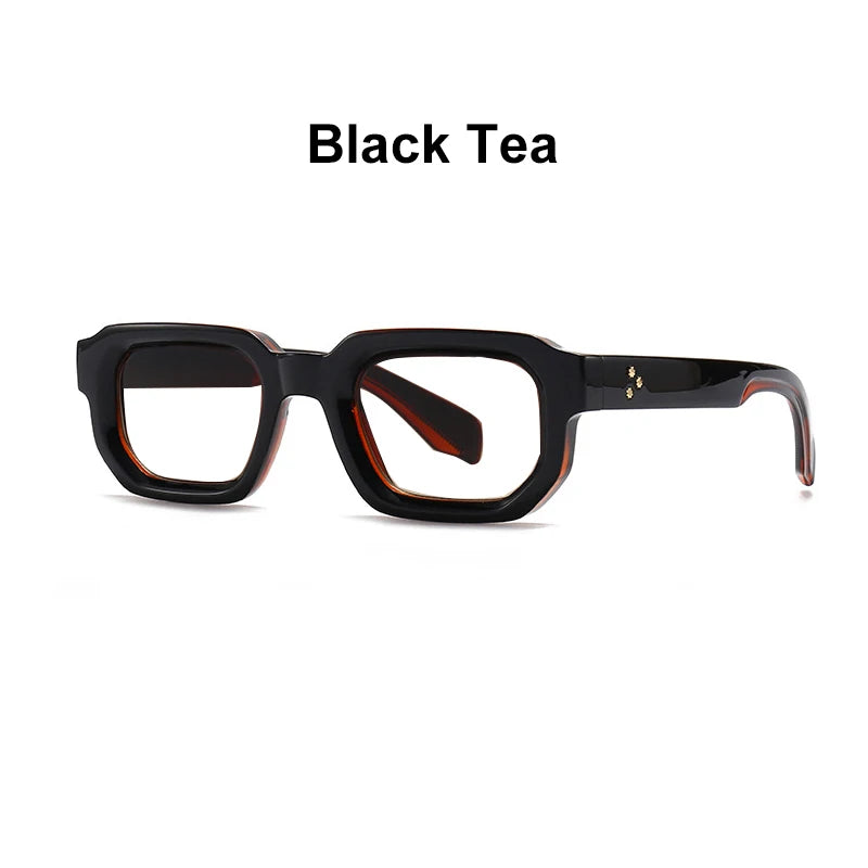 Black Square Anti Blue Light Glasses