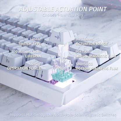 ATTACK SHARK X68 HE 60% Gaming Keyboard
