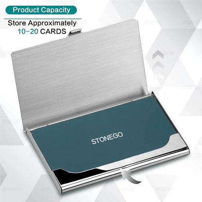 SlimSteel Stainless Card Wallet Case