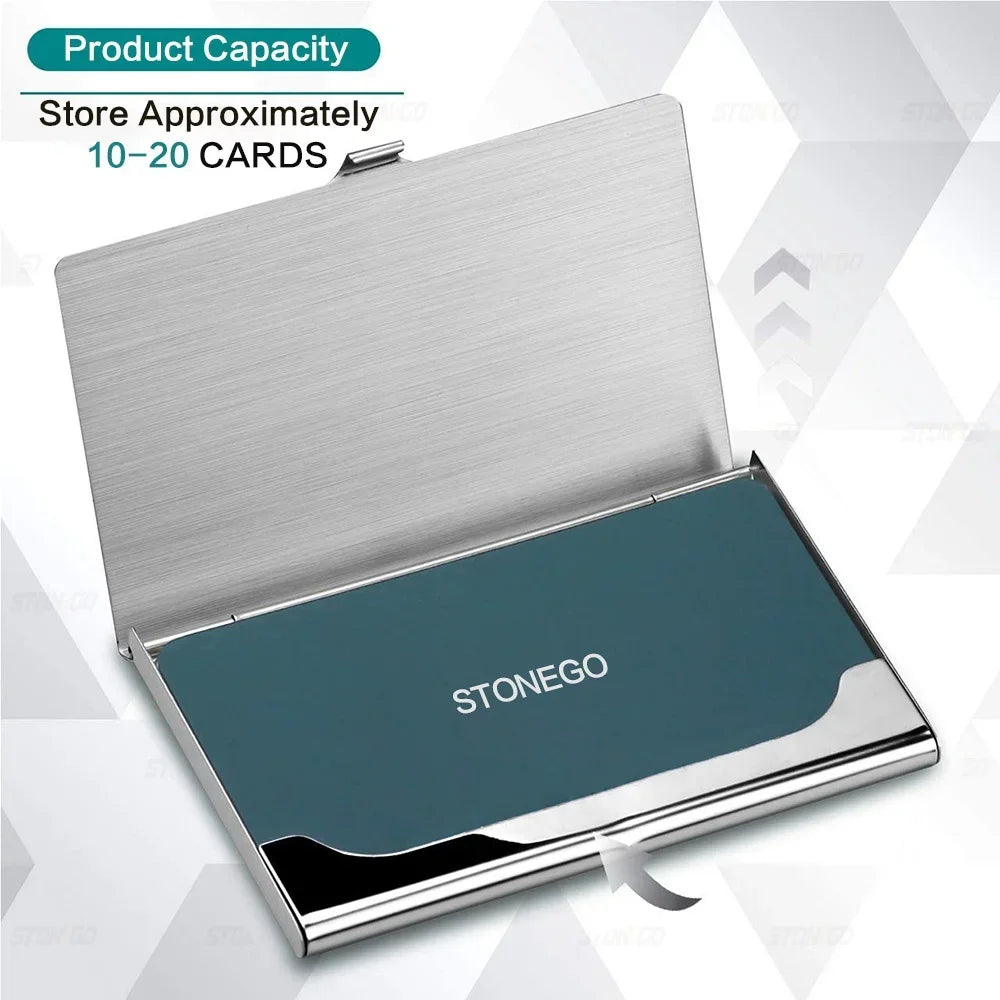 SlimSteel Stainless Card Wallet Case