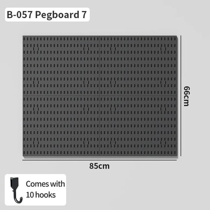 No-Holes Wall Pegboard Organizer