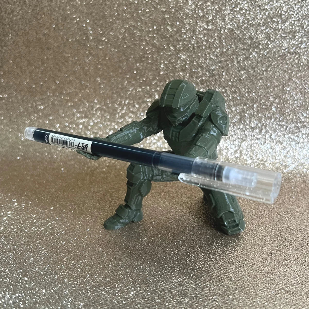 3D Printed Soldier Pen Holder