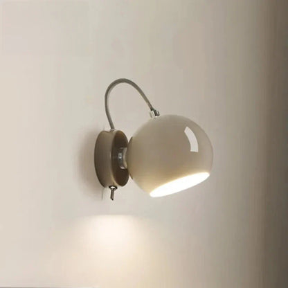 Rotating Dome Wall Light for Reading in Bed