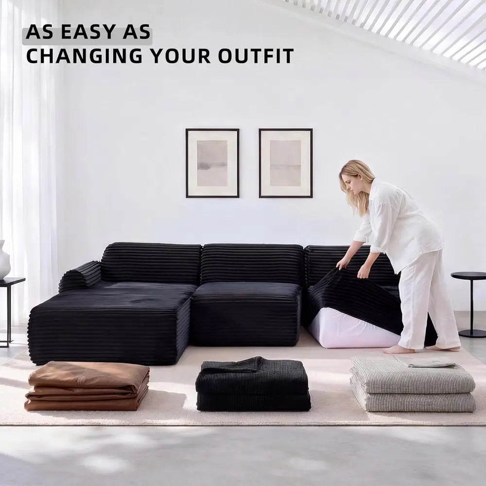 Corbin Washable Sectional Sofa
