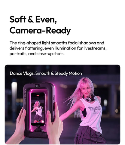 Handheld RGB Ring Light
