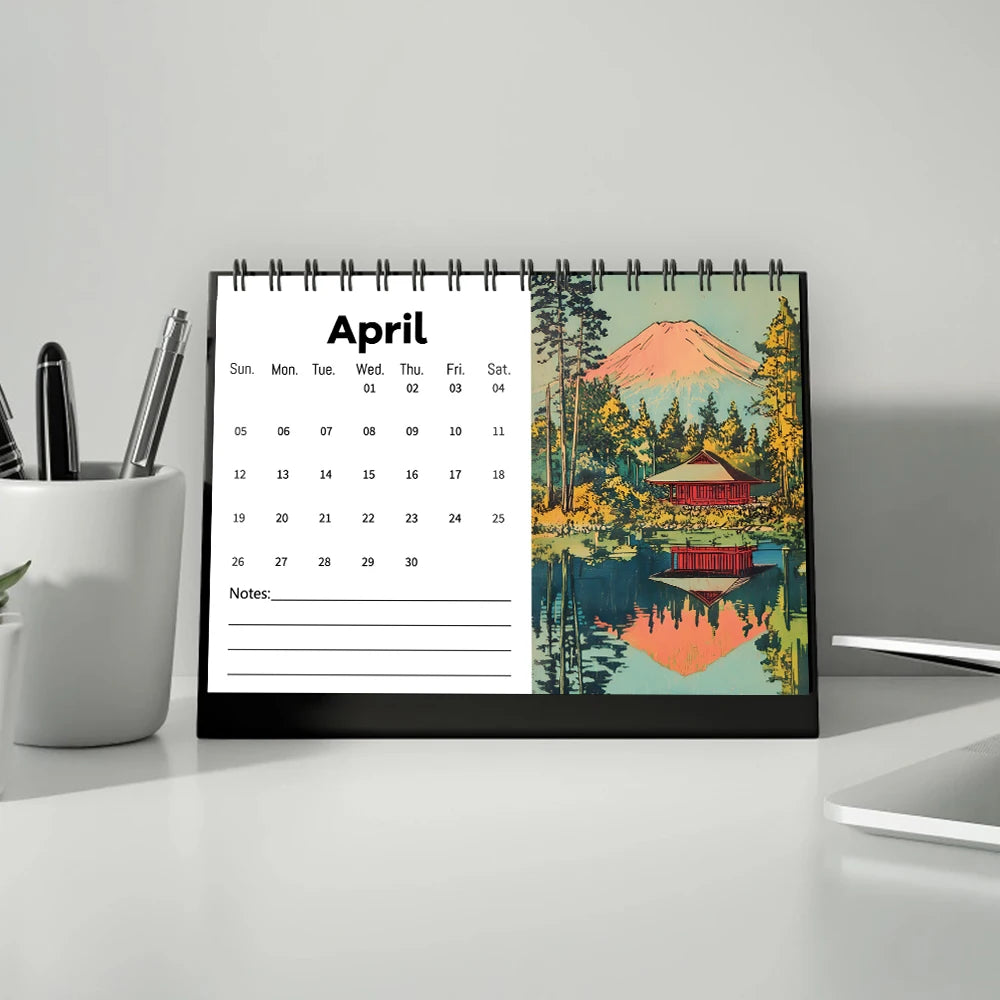 UkiyoCal 2026 Japanese Art Calendar