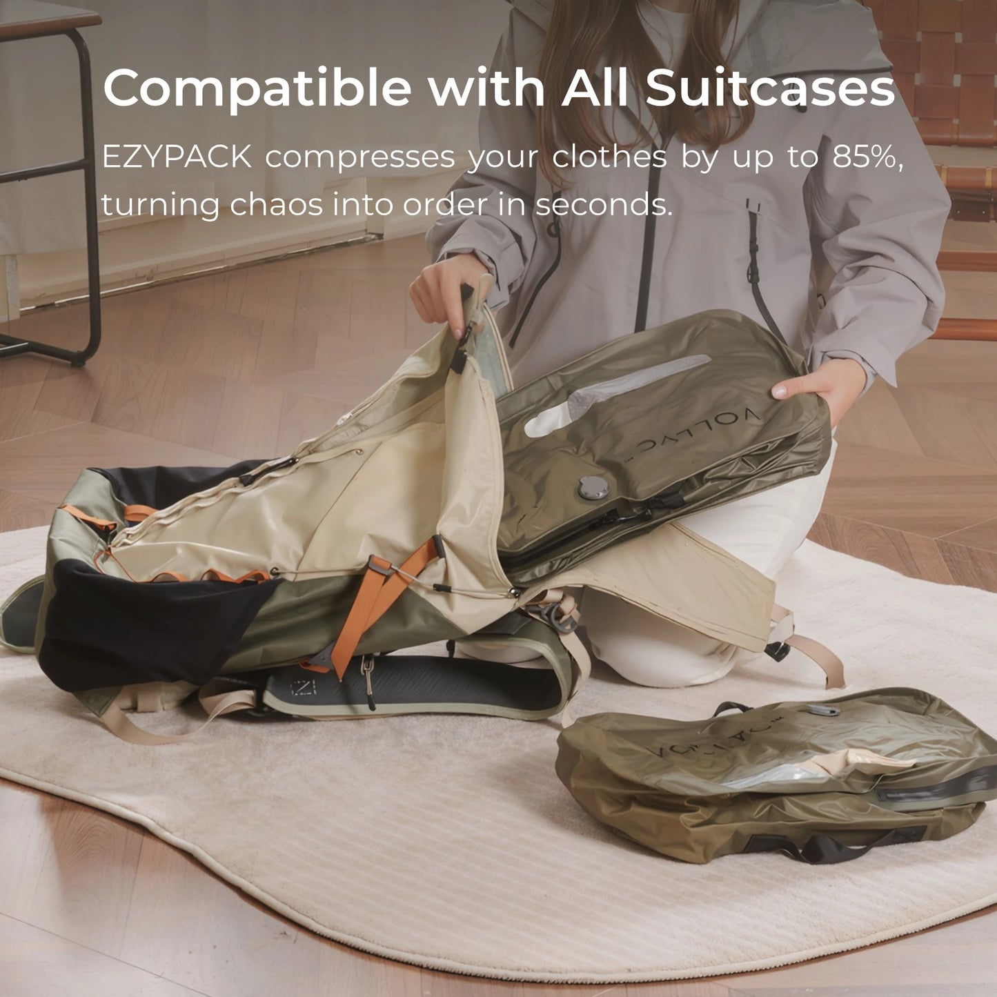 EZYPACK Vacuum Compression Backpack