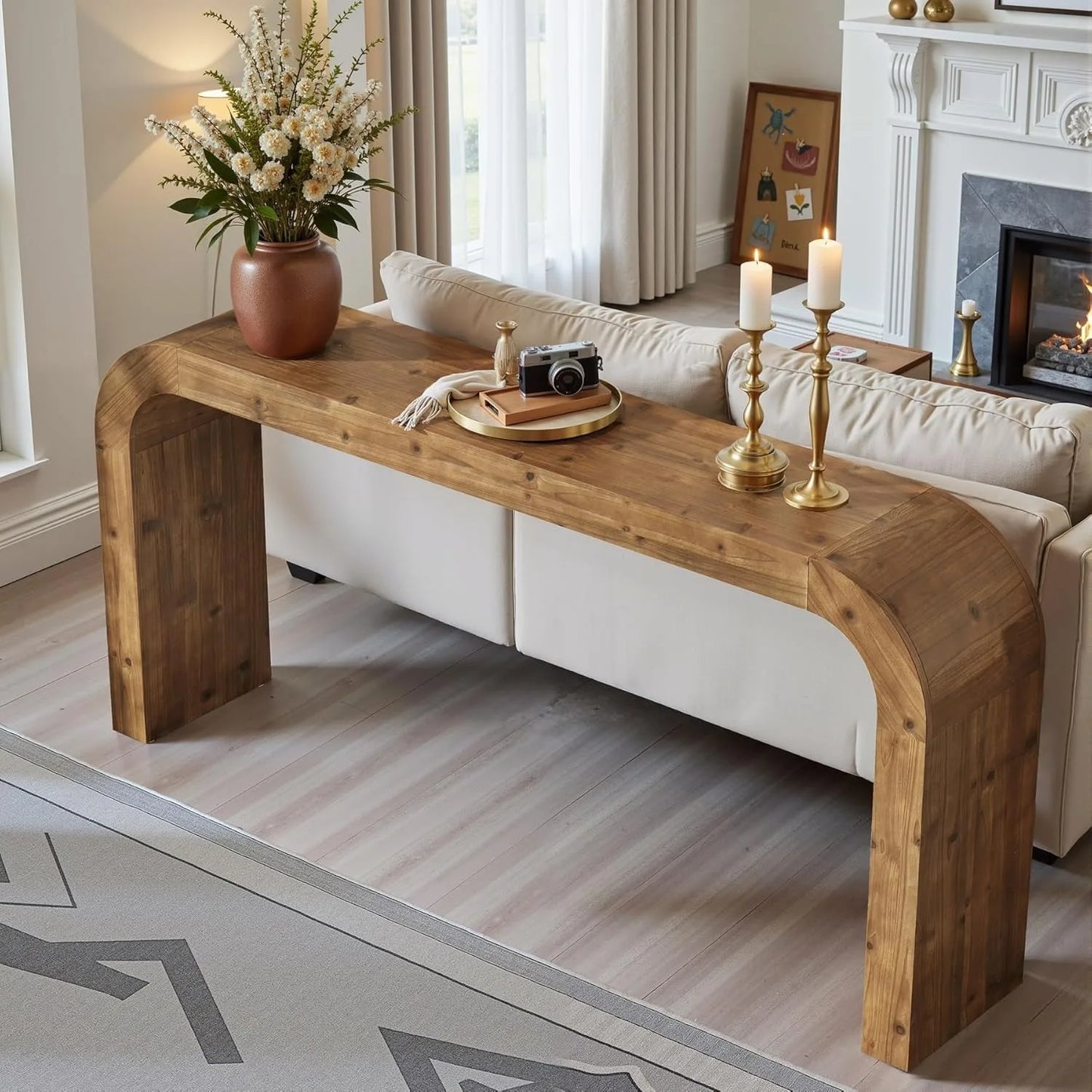 Harlow Waterfall Console Table