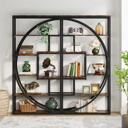 Archeon Geometric 6-Tier Bookcase