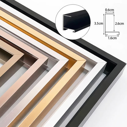 Metal and Wood Canvas Frame Kit