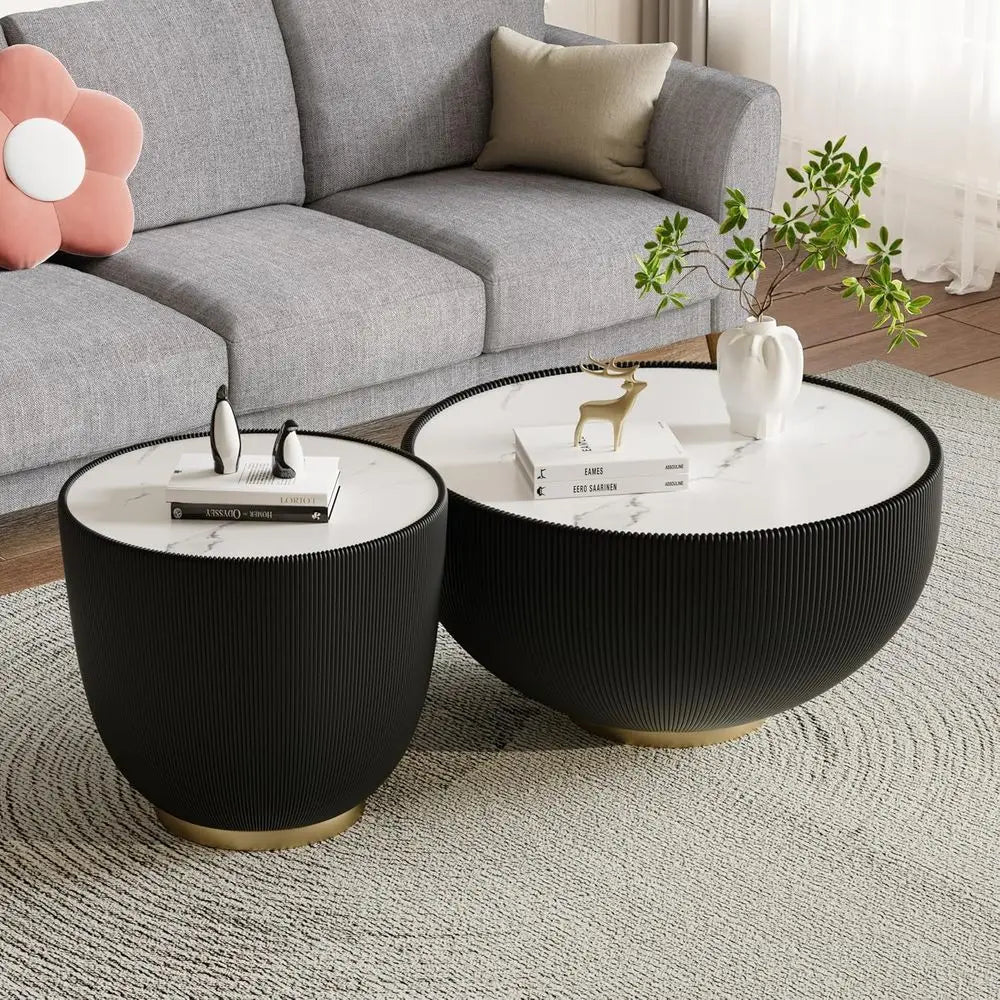 Carrara Coffee & End Table Set