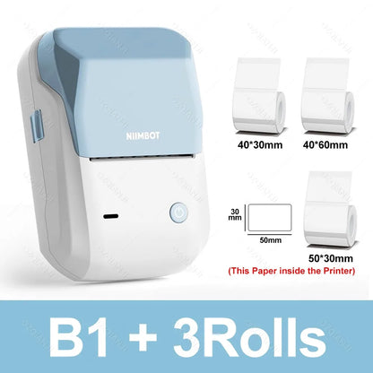 NiiBand B1 Bluetooth Label Printer