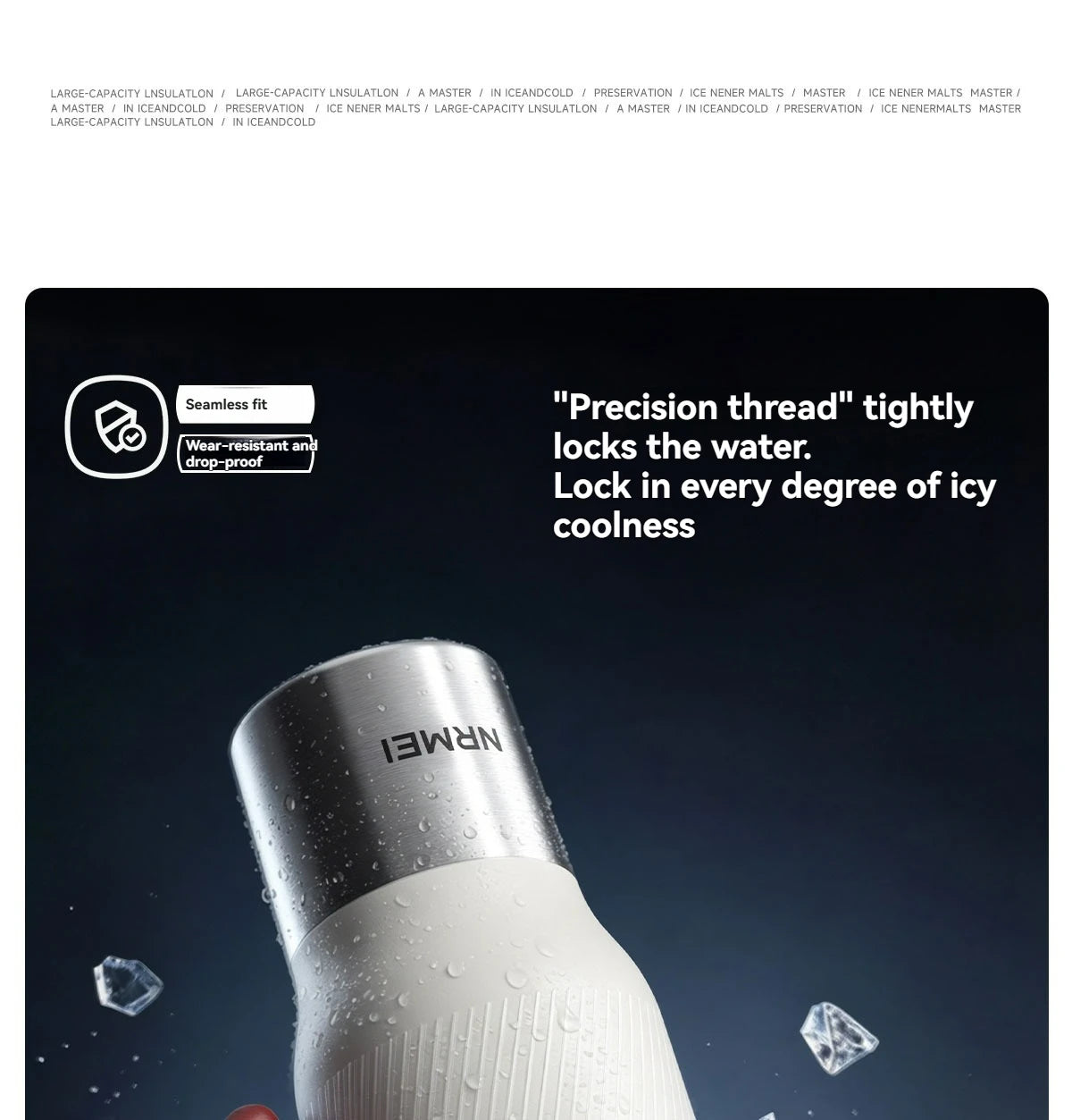 72-Hour Cold Ceramic Tumbler