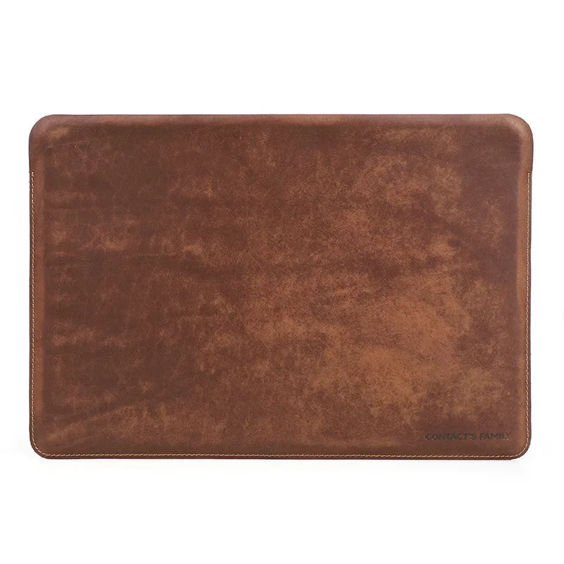 Hand-Made Cowhide Leather Laptop Bag