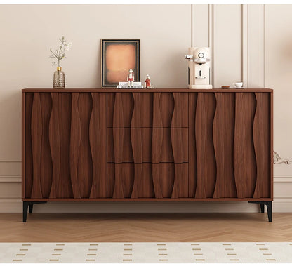 Mid-Century Luxury Living Room Cabinet