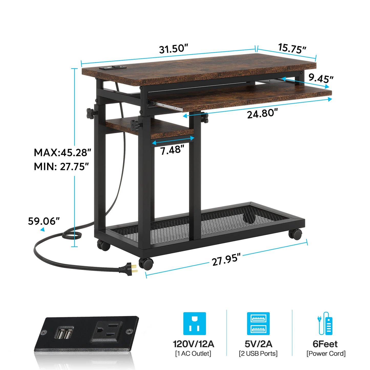 Voss Portable Laptop Desk