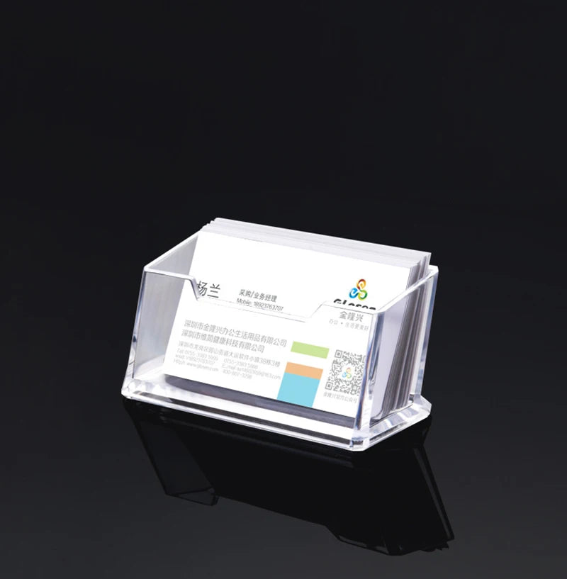 ClearSlot Acrylic Business Card Case