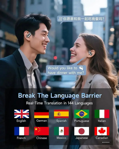 Travel AI Translation Earphones