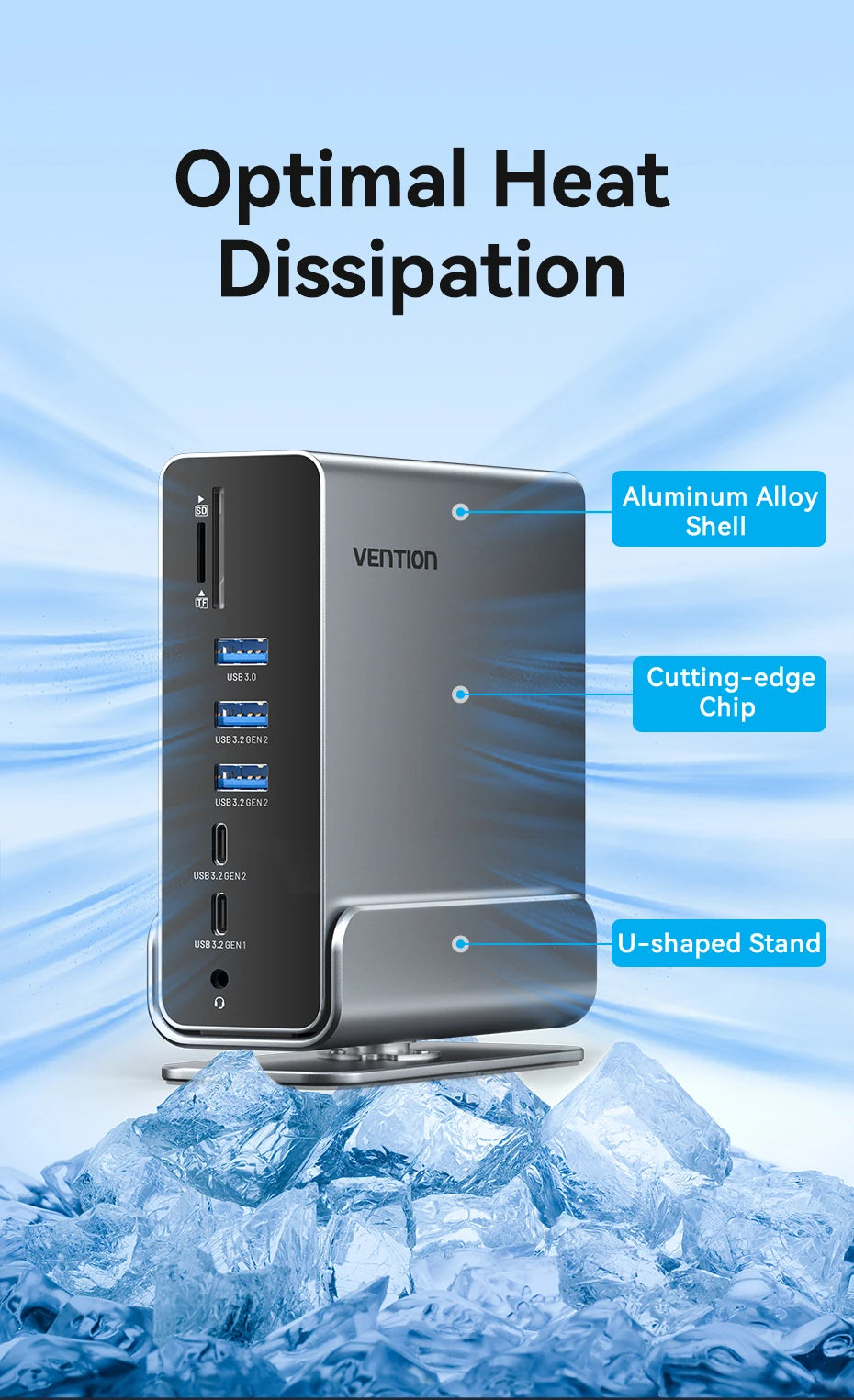 Vention 15-in-1 Docking Station