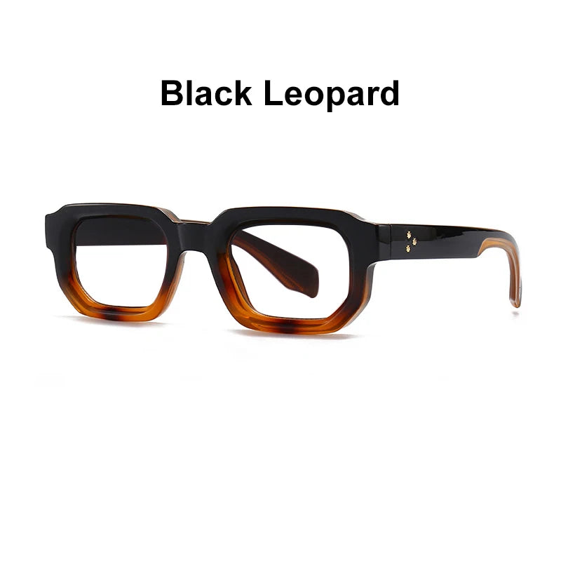 Black Square Anti Blue Light Glasses