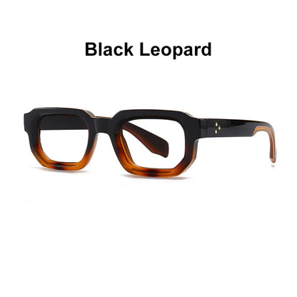 Black Square Anti Blue Light Glasses