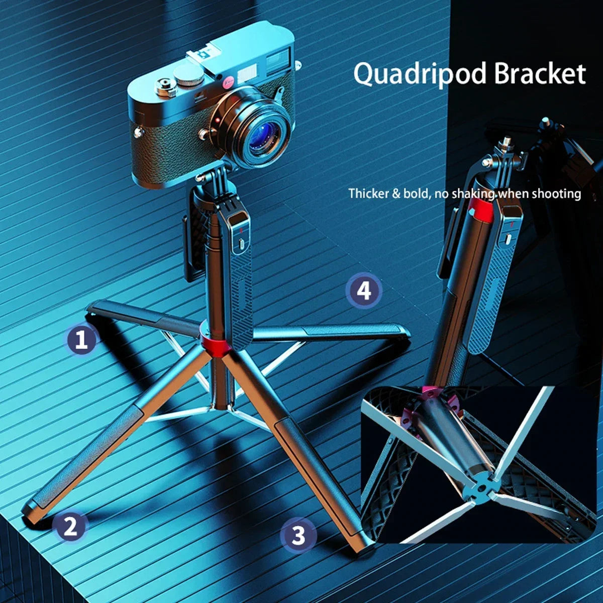 Wireless Remote Camera Tripod