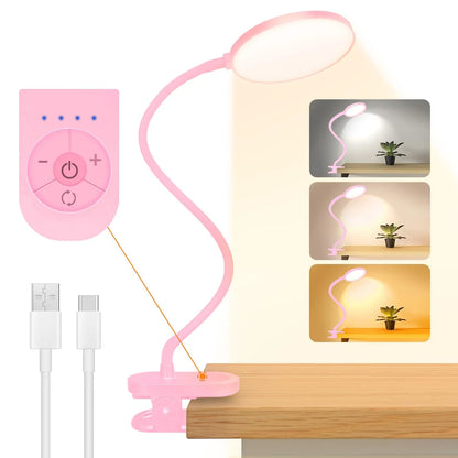 3.5in LED Clip Desk Lamp