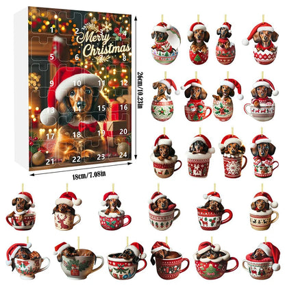 24-Day Dachshund Advent Calendar