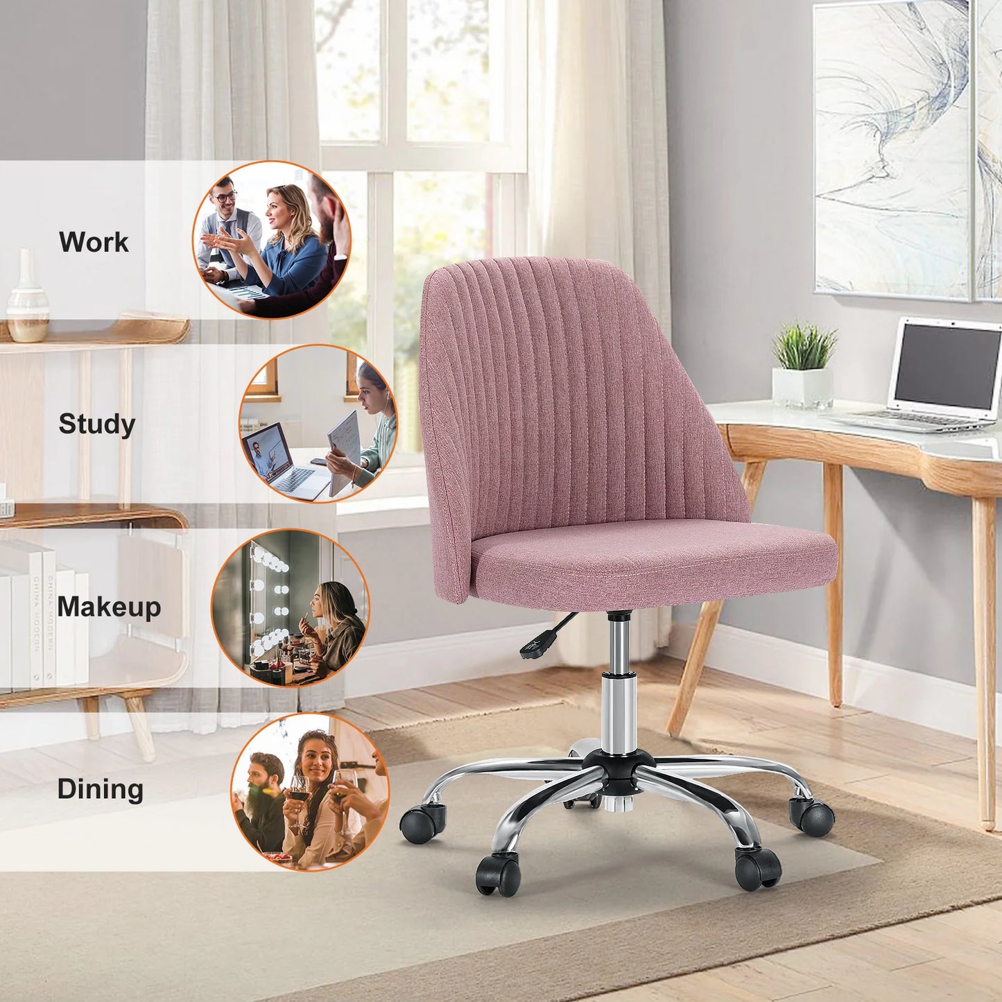 Petite Vanity Task Chair