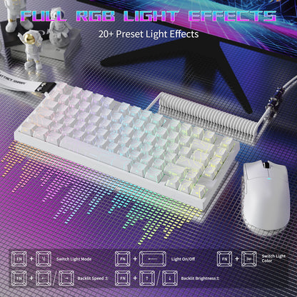 ATTACK SHARK R82 HE 75% Gaming Keyboard