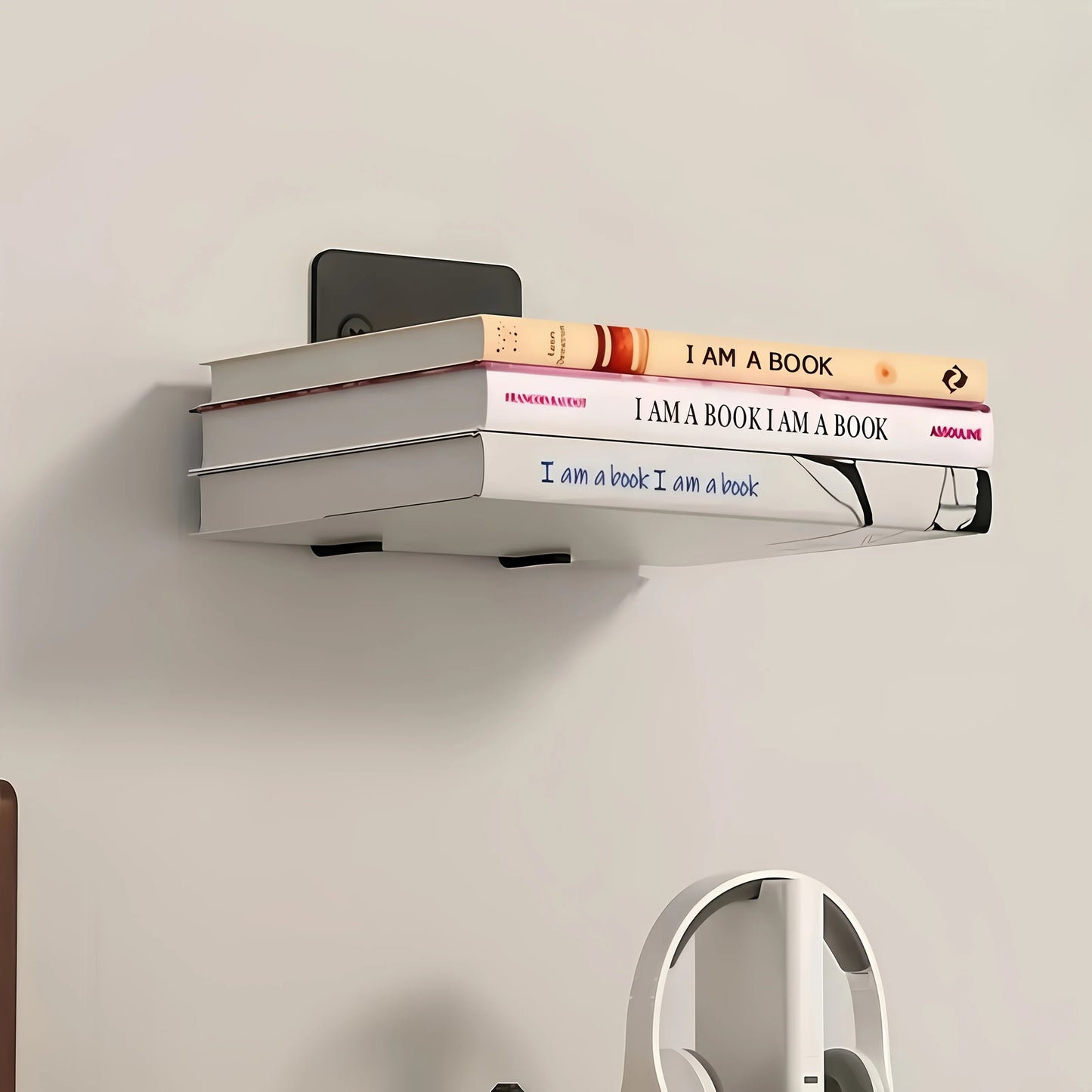 Modern Freestanding Bookcase with Open Display Shelves