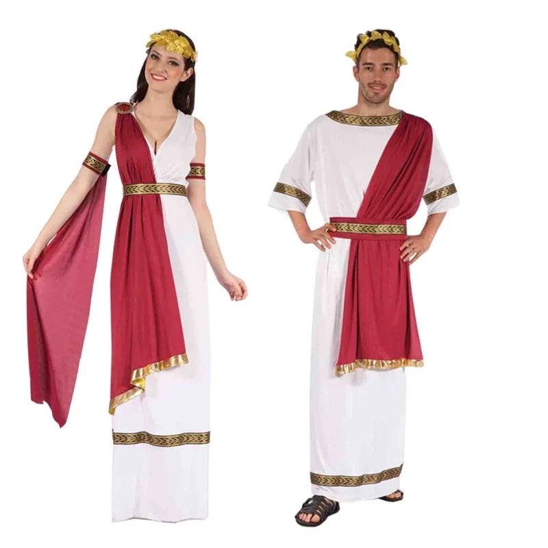 Greek God & Goddess Costume Set