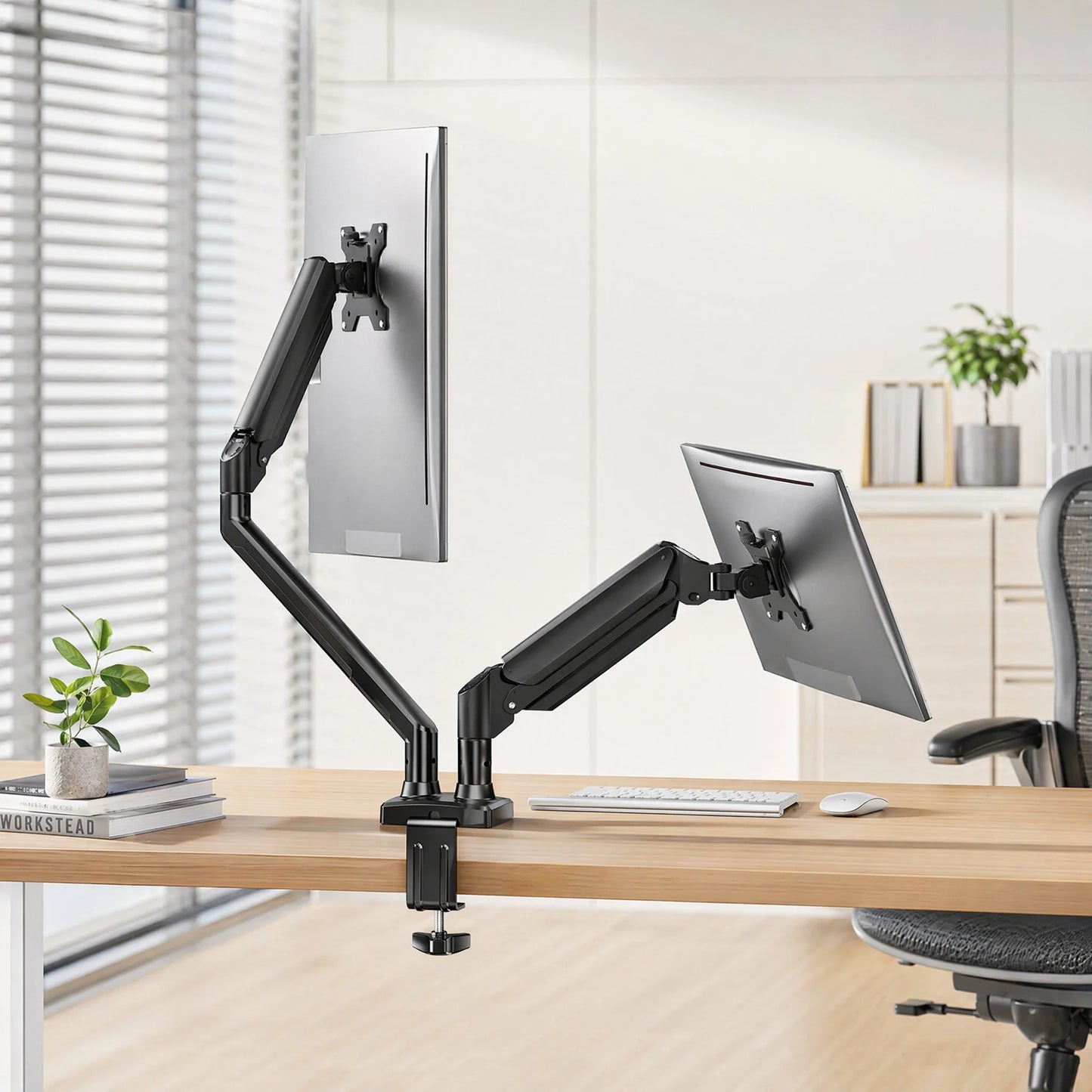 Kyspho 33-Inch Dual Monitor Mount
