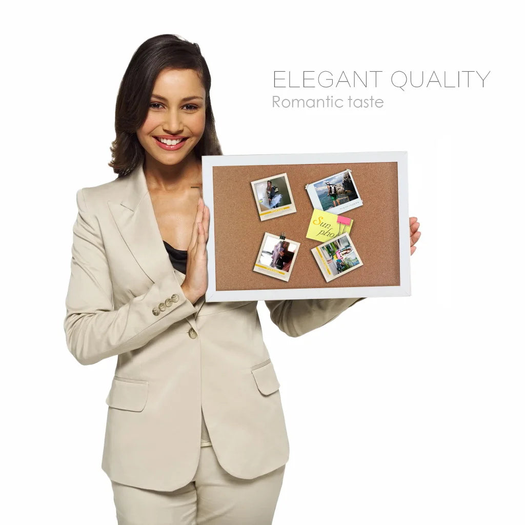 BlackCork Tile Bulletin Board Set