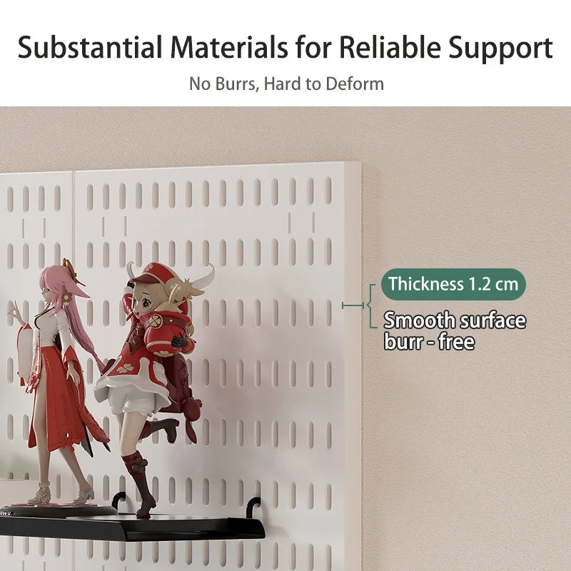 No-Holes Wall Pegboard Organizer