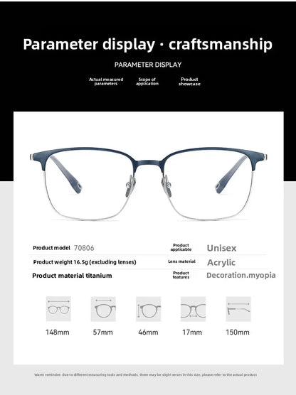 BLMUSA Titanium Reading Glasses
