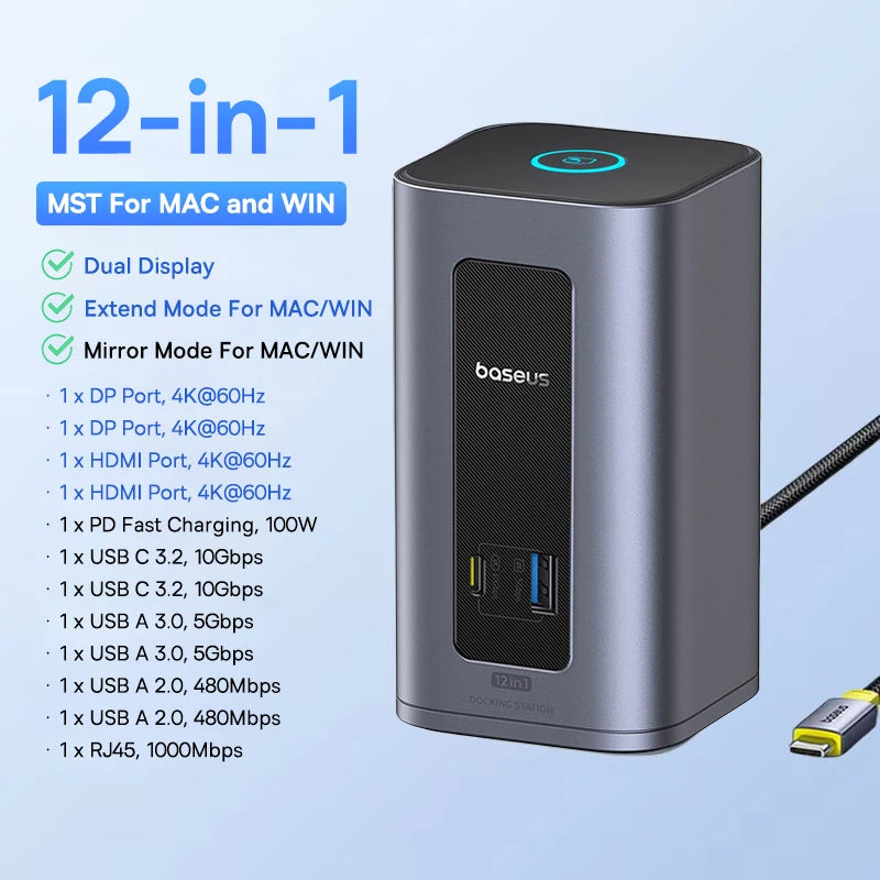 Baseus 11-in-1 Docking Station