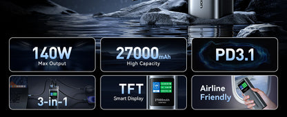 Vention 27000mAh Power Bank II
