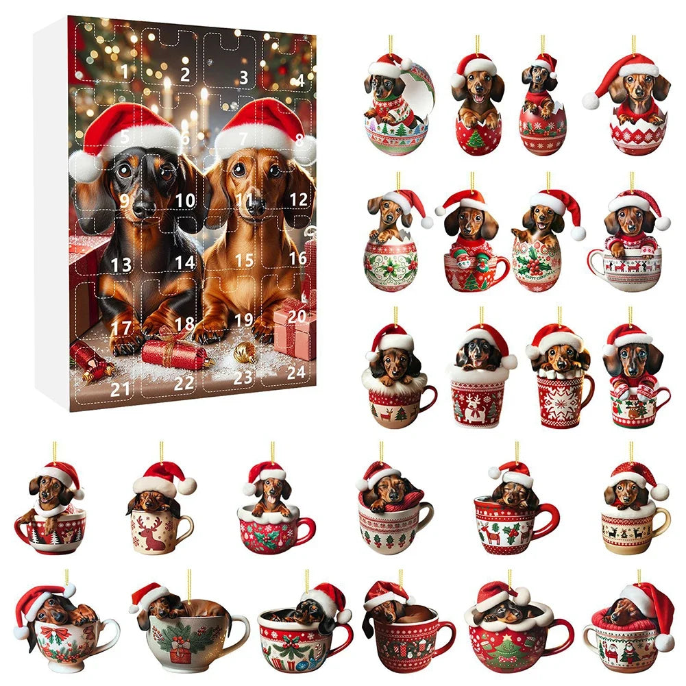 24-Day Dachshund Advent Calendar
