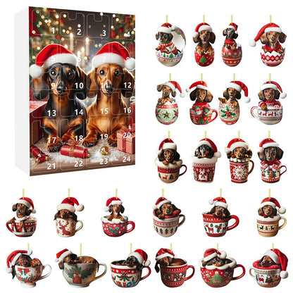 24-Day Dachshund Advent Calendar