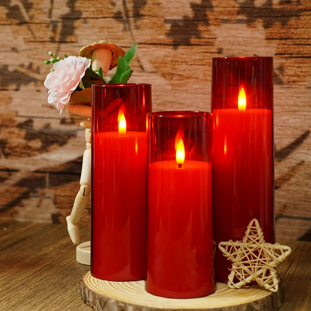 Remote Controlled LED Candles (Set of 5)
