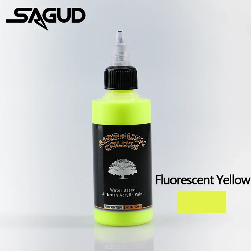 8-Color Airbrush Paint Set