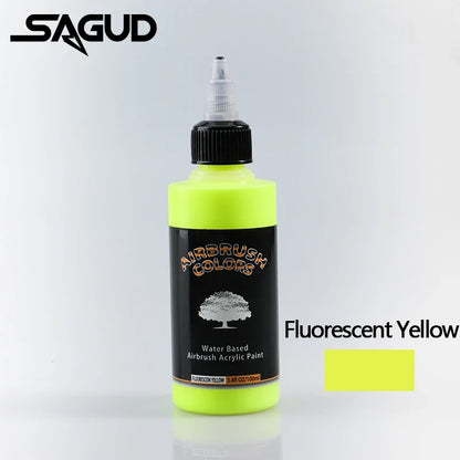8-Color Airbrush Paint Set