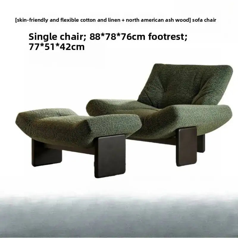 Ergove Italian Leather Leisure Chair