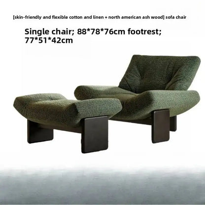 Ergove Italian Leather Leisure Chair
