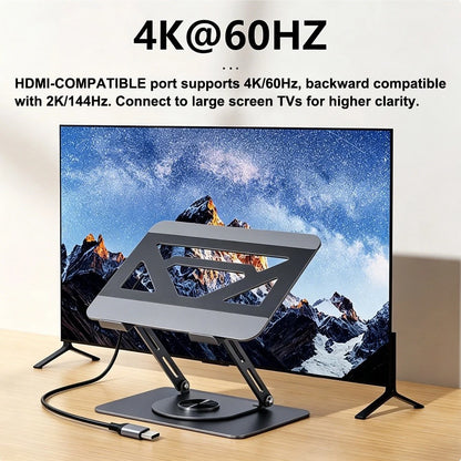7-in-1 USB-C Laptop Stand Dock