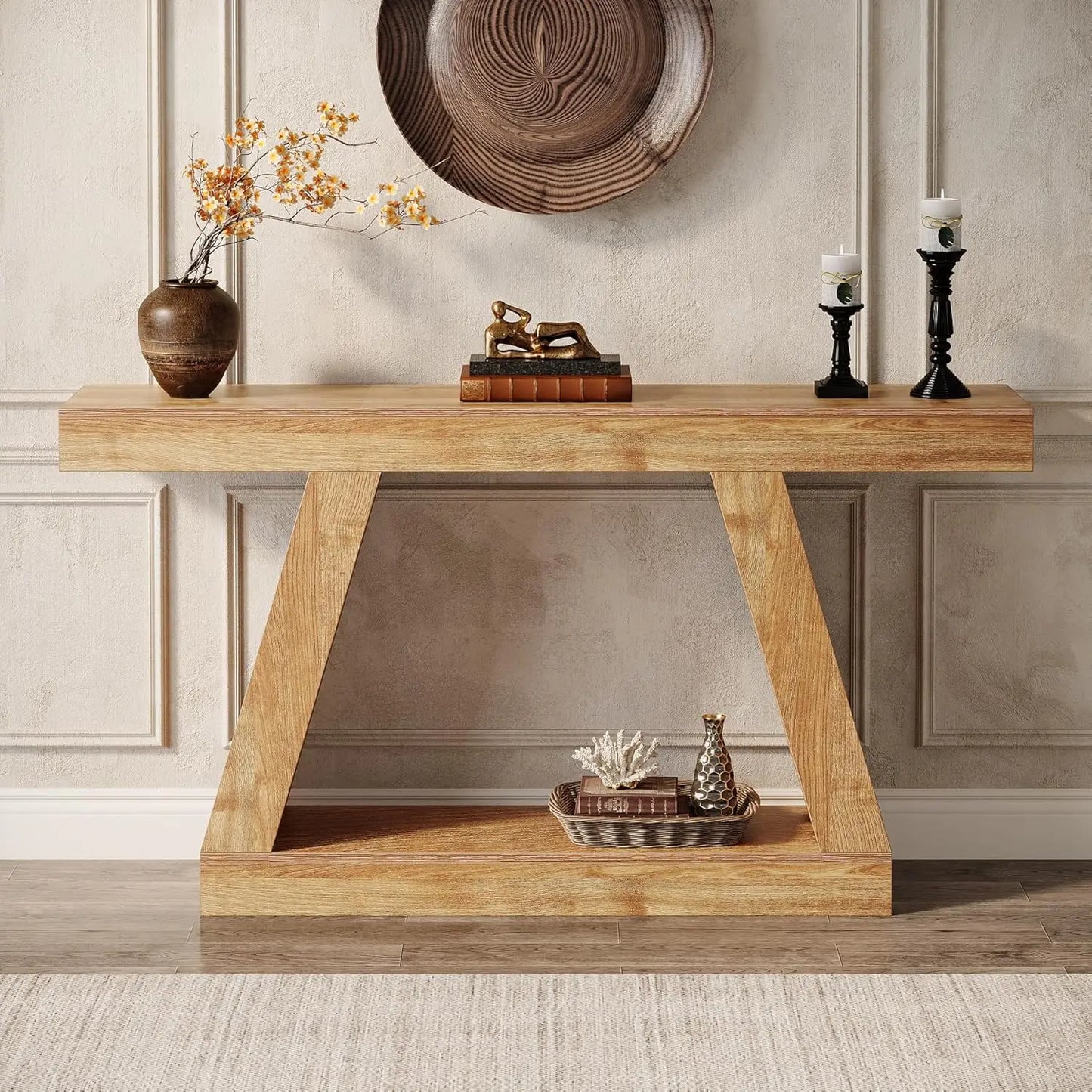 Holloway Rustic Console Table